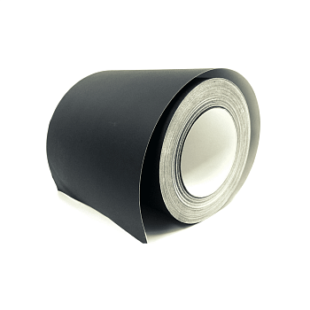 Бумага для оклейки порогов, черная матовая ширина11см: Купить выгодно в Воронеже с доставкой